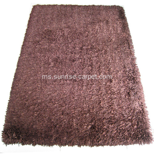 Karpet Permaidani Shaggy Strip Polyester